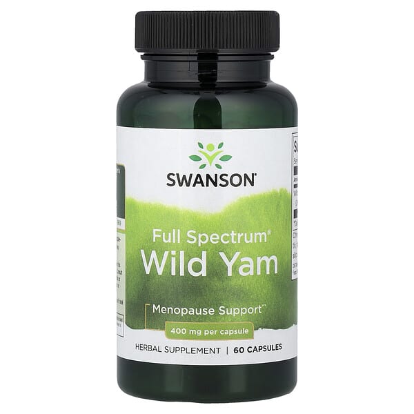 swv11258_v_24.jpg Full Spectrum®, дикий ямс, 400 мг, 60 капсул — Swanson