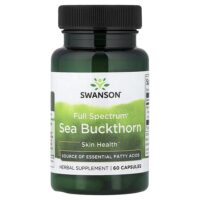 Full Spectrum®, облепиха, 60 капсул (400 мг в 1 капсуле) — Swanson