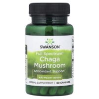 Full Spectrum®, гриб чага, 400 мг, 60 капсул — Swanson