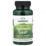Full Spectrum®, листья шпината, 400 мг, 90 растительных капсул — Swanson