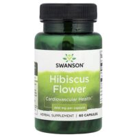 Цветок гибискуса, 400 мг, 60 капсул — Swanson