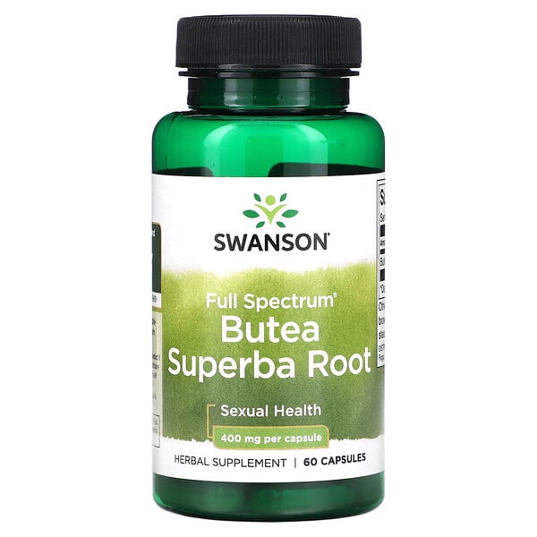 swv11423_v_8.jpg Full Spectrum Butea Superba, корень, 400 мг, 60 капсул — Swanson