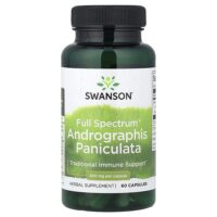 Full Spectrum®, андрографис метельчатый, 400 мг, 60 капсул — Swanson