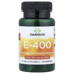 E-400, витамин E, 180,2 мг (400 МЕ), 60 капсул — Swanson