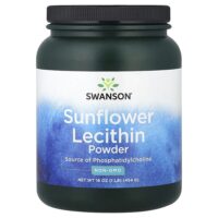 Порошок лецитина из подсолнечника, 454 г (1 фунт) — Swanson