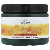порошок буферизированного витамина С, с нейтральным вкусом 113 г (4 унции) — Swanson