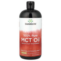 100% чистое масло MCT, 946 мл (32 жидк. унции) — Swanson