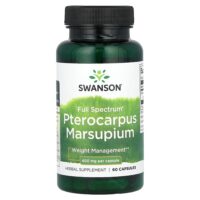 Full Spectrum, Pterocarpus marsupium, 400 мг, 60 капсул — Swanson
