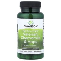 Full Spectrum®, валериана, ромашка и хмель, 60 капсул — Swanson