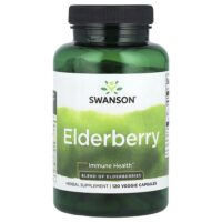 Elderberry, для укрепления иммунитета, 120 растительных капсул — Swanson