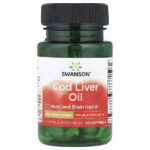 жир печени трески, 30 капсул — Swanson