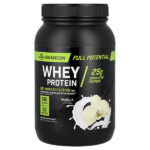 Full Potential Whey, сывороточный протеин, ваниль, 1050 г (2,31 фунта) — Swanson