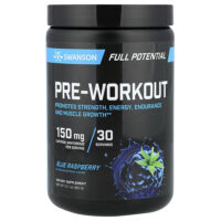 Full Potential, предтренировочный комплекс, с голубой малиной, 360 г (12,7 унции) — Swanson