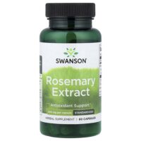 экстракт розмарина, стандартизированный, 500 мг, 60 капсул — Swanson