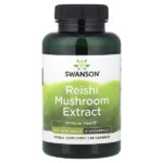 Экстракт грибов рейши, стандартизированный, 500 мг, 90 капсул — Swanson