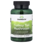 Индюковый гриб, 120 капсул (500 мг в 1 капсуле) — Swanson