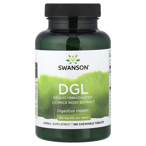 swv14154_v_24.jpg DGL, 180 жевательных таблеток — Swanson