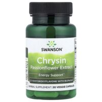 хризин, 30 растительных капсул — Swanson