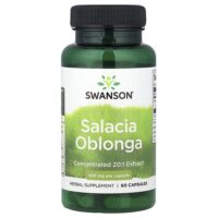 Салация облонга, 500 мг, 60 капсул — Swanson