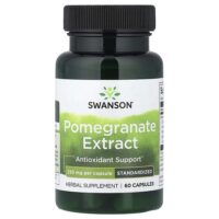 экстракт граната, стандартизованный, 250 мг, 60 капсул — Swanson