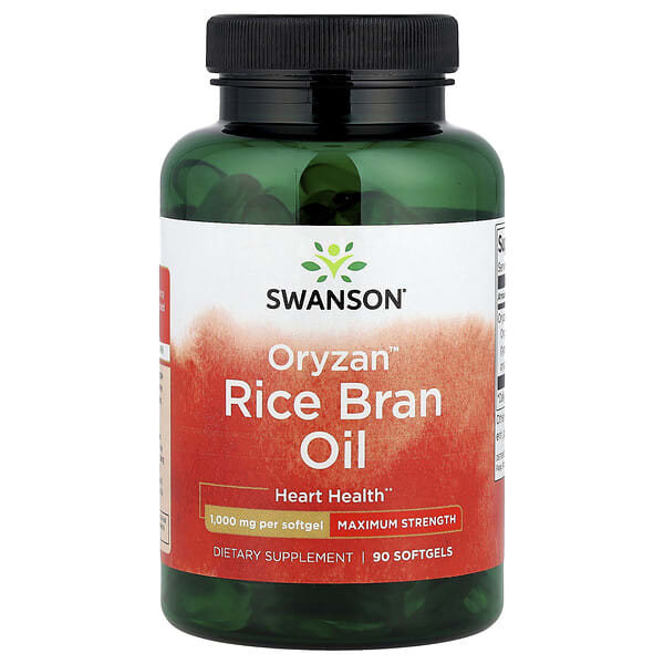 swv17044_v_24.jpg Oryzan™, масло из рисовых отрубей, 1000 мг, 90 мягких таблеток — Swanson