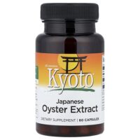 Kyoto®, экстракт японской устрицы, 60 капсул (500 мг в 1 капсуле) — Swanson