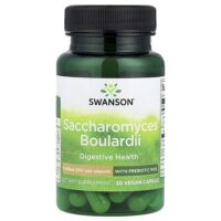 сахаромицеты Буларди с пребиотиком МОС, 30 веганских капсул — Swanson