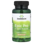 Epic Pro, пробиотик из 25 штаммов, 30 млрд КОЕ, 30 веганских капсул Embo Caps® AP — Swanson