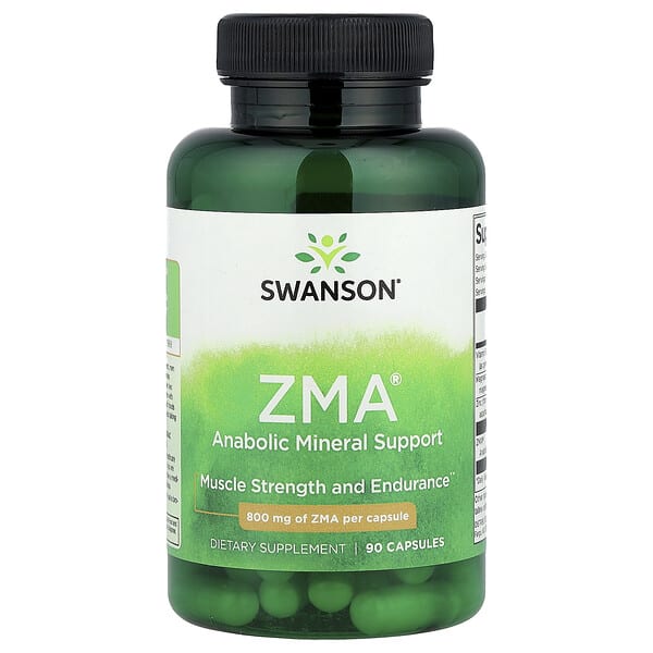 swv21006_v_24.jpg ZMA®, анаболическая минеральная поддержка, 90 капсул — Swanson