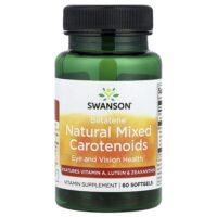 Betatene®, натуральные смешанные каротиноиды, 60 мягких таблеток — Swanson
