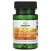 P-5-P, пиридоксаль-5-фосфат, 40 мг, 60 капсул — Swanson