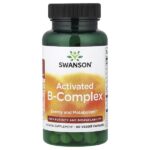 активированный комплекс витаминов группы B, 60 растительных капсул — Swanson