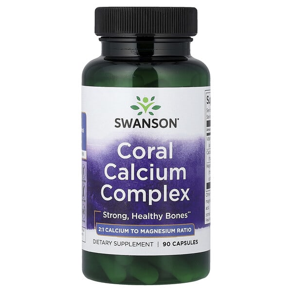 swv21106_v_8.jpg Coral Calcium Complex, 90 Capsules — Swanson