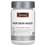 Ultiboost, добавка для здоровья волос, кожи и ногтей Hair Skin Nails+, 150 таблеток — Swisse