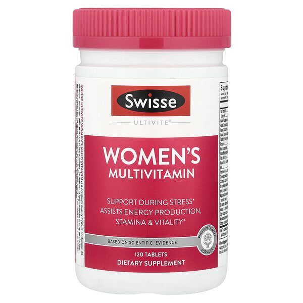sww85802_v_24.jpg Ultivite®, мультивитамины для женщин, 120 таблеток — Swisse