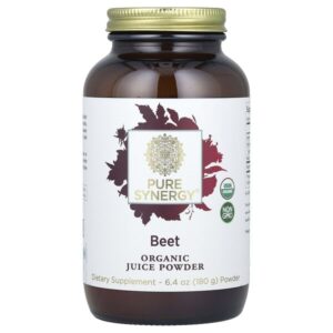Порошок из сока органической свеклы, 6,4 унций (180 г) — Pure Synergy