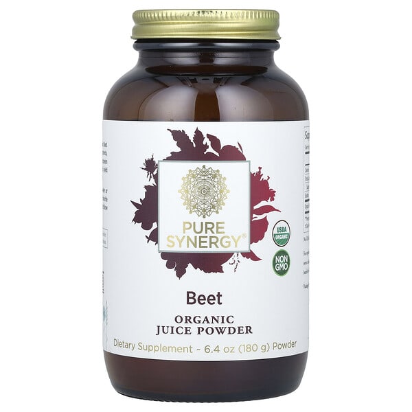 syn00418_v_61.jpg Порошок из сока органической свеклы, 6,4 унций (180 г) — Pure Synergy