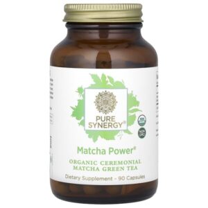 Matcha Power, 90 капсул (500 мг в каждой капсуле) — Pure Synergy