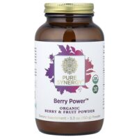 Berry Power™, порошок из органических ягод и фруктов, 150 г (5,3 унции) — Pure Synergy