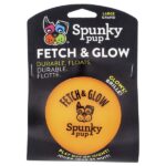 Fetch & Glow, шарик, большой, 1 шт. — Spunky Pup