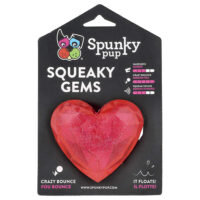Squeaky Gems, сердечко, 1 шт. — Spunky Pup