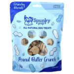 All Natural Dog Treats, хрустящее печенье, хрустящее арахисовое масло, 283 г (10 унций) — Spunky Pup