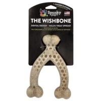 The Wishbone, жевательная игрушка, большая, курица, 1 шт. — Spunky Pup