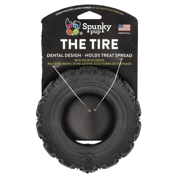 syu11875_v_3.jpg The Tire, жевательная игрушка, большая, 1 шт. — Spunky Pup