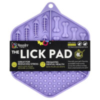 The Lick Pad, для собак и кошек, шестиугольный, 1 шт. — Spunky Pup