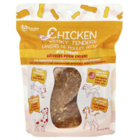 Chicken Jerky Tenders, лакомства для собак, 340 г (12 унций) — Spunky Pup