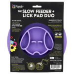 The Slow Feeder и подушечки для лизания, дуэт, для собак и кошек, 1 подушечка — Spunky Pup — изображение 2