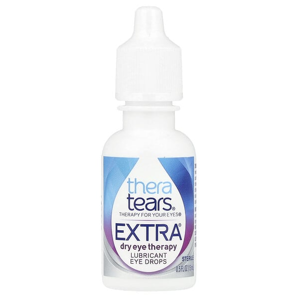 tar00715_v_41.jpg TheraTears, Extra®, средство против сухости глаз, увлажняющие глазные капли, 15 мл (0,5 жидк. унции)