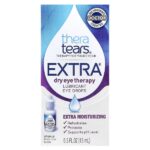 TheraTears, Extra®, средство против сухости глаз, увлажняющие глазные капли, 15 мл (0,5 жидк. унции) — изображение 2