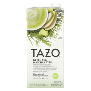 Green Tea Matcha Latte, концентрат зеленого чая, 946 мл (32 жидк. унц.) — TAZO
